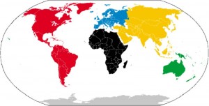 Zoé et les cinq continents